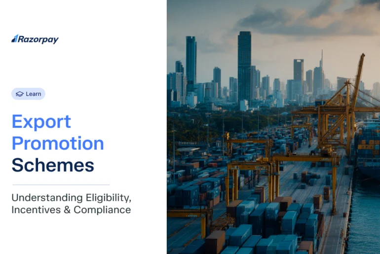 Export Promotion Schemes